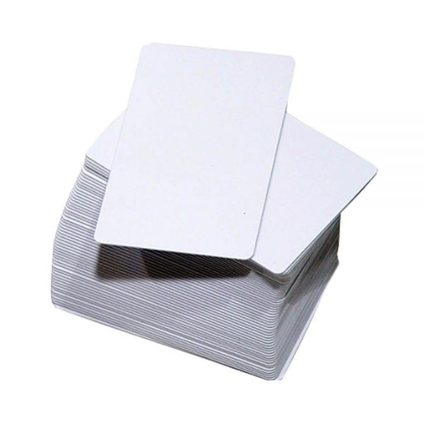 Cartão Branco PVC CR-80 0,76mm 0,86mm x 0,54mm