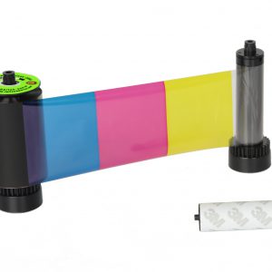 Ribbon Smart CH HYMCKO Meio Painel Colorido com Resina Preta e Overlay - 350 Impressões