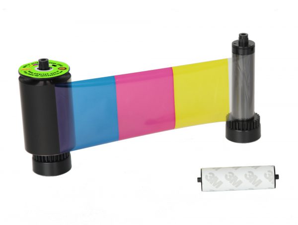 Ribbon Smart CH HYMCKO Meio Painel Colorido com Resina Preta e Overlay - 350 Impressões