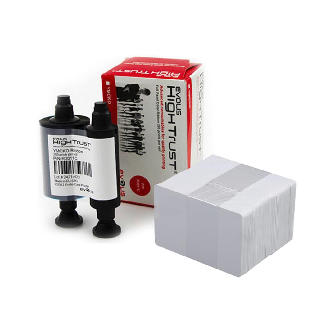 Ribbon Evolis R3011 200 impr - COMBO