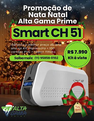 Impressora Smart CH 51S - Combo promocional